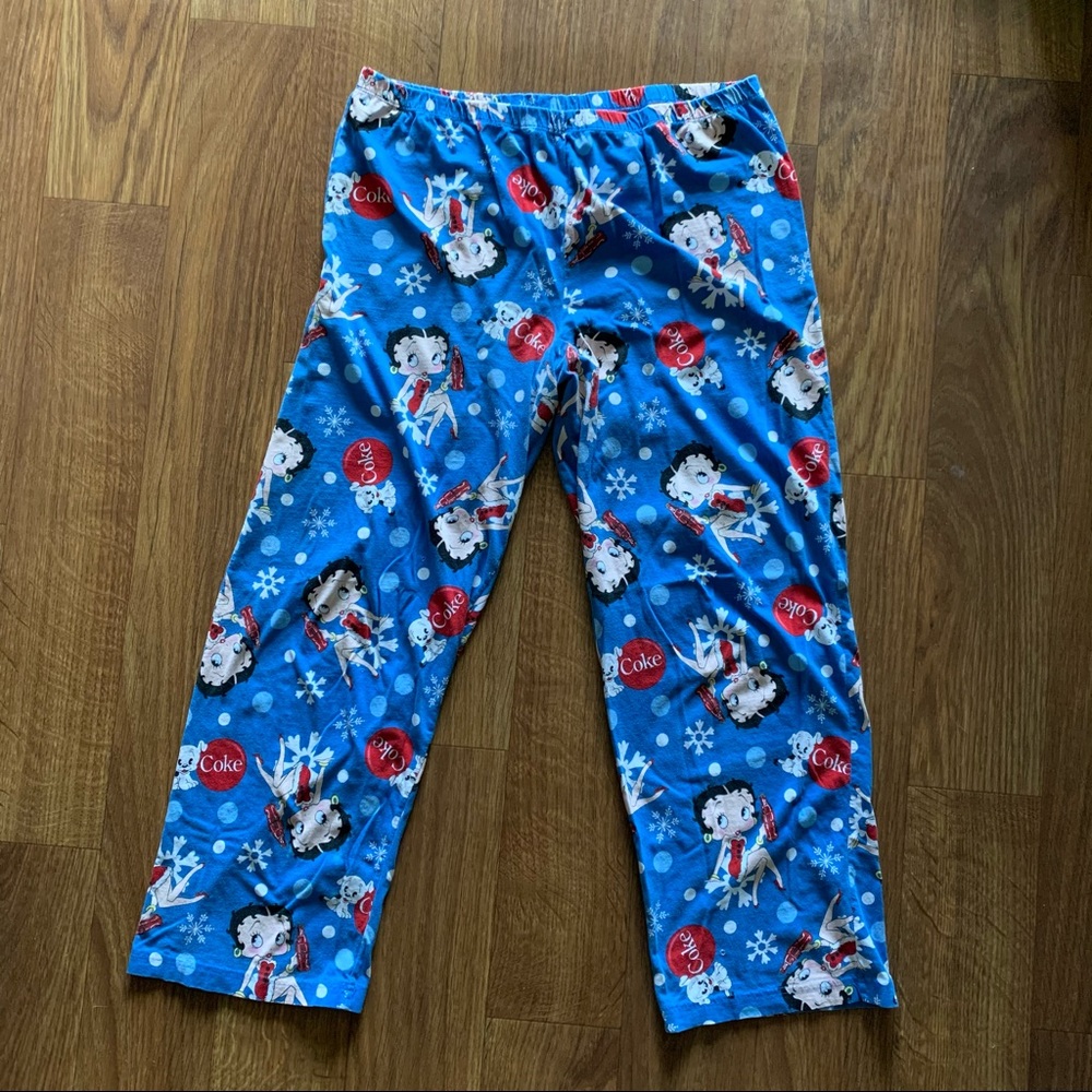 vintage betty boop coca cola pjs